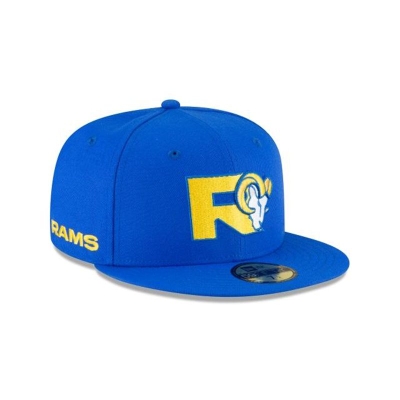 Los Angeles Rams Gorra | New Era NFL Logo Mix 59fifty Fitted Cap Mexico - Azules